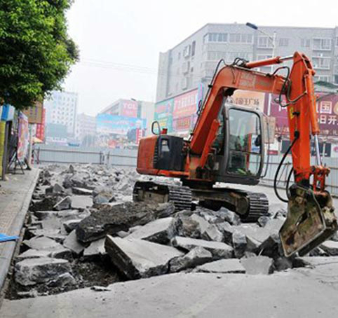 哈尔滨路面铺垫 道路开挖